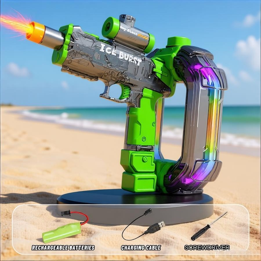 Outdoor Adventure Games - LED Ring-shaped Electric Water Guns Children