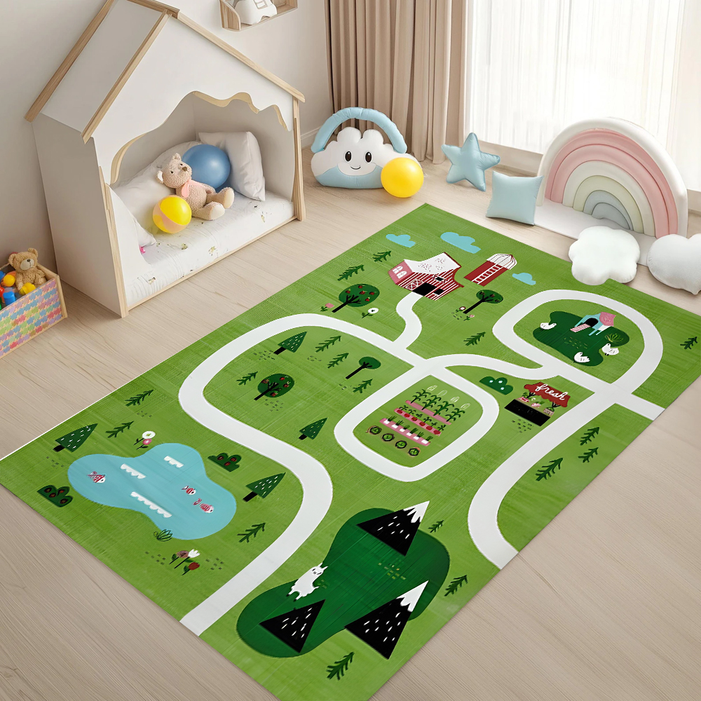 Outdoor Adventure Education - Kids Farm Adventure Play Mat Educational