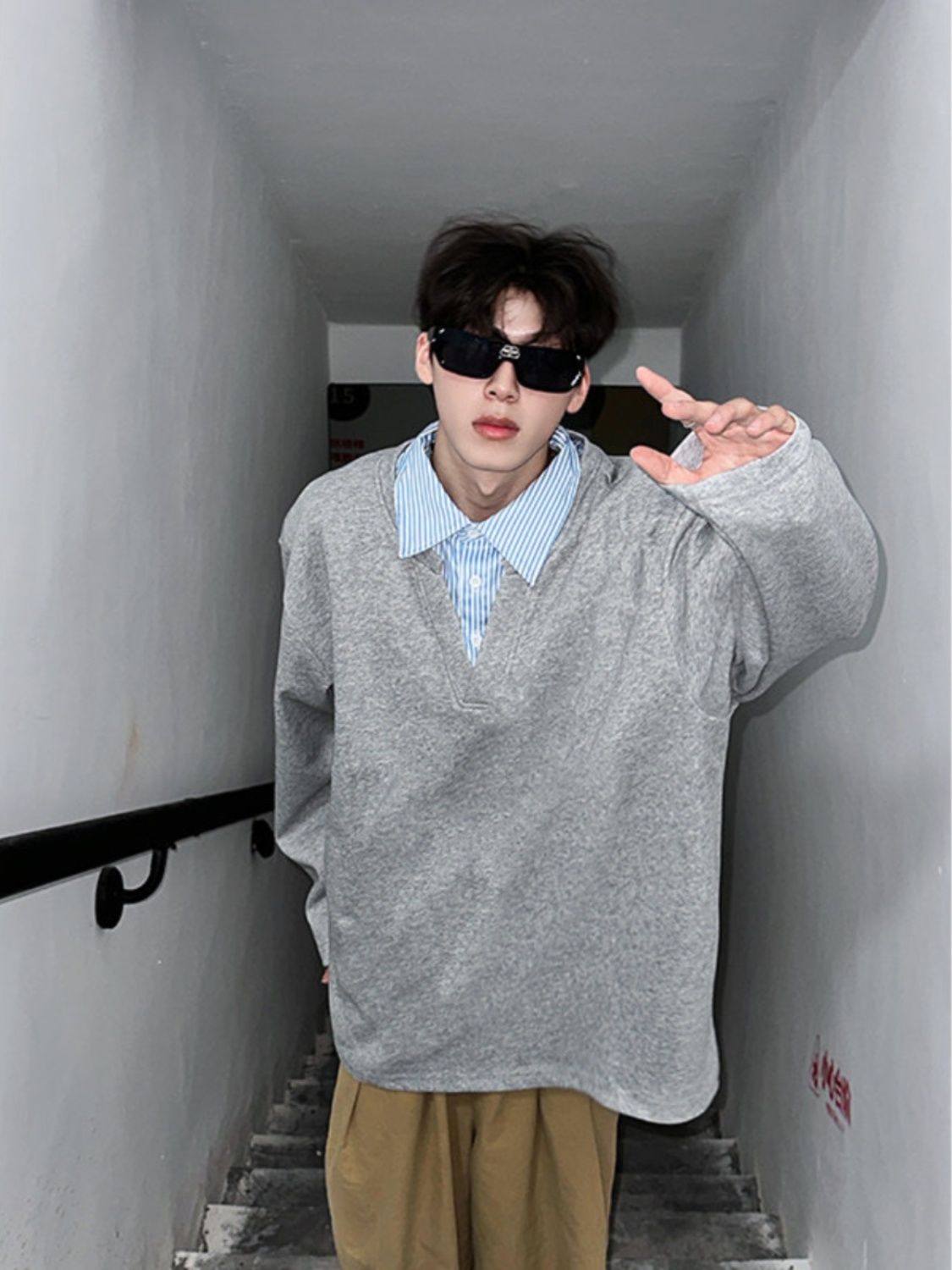 Mens No Hat Hoodies Kpop Fishi - Outdoor Adventure Windbreaker 评论和价格