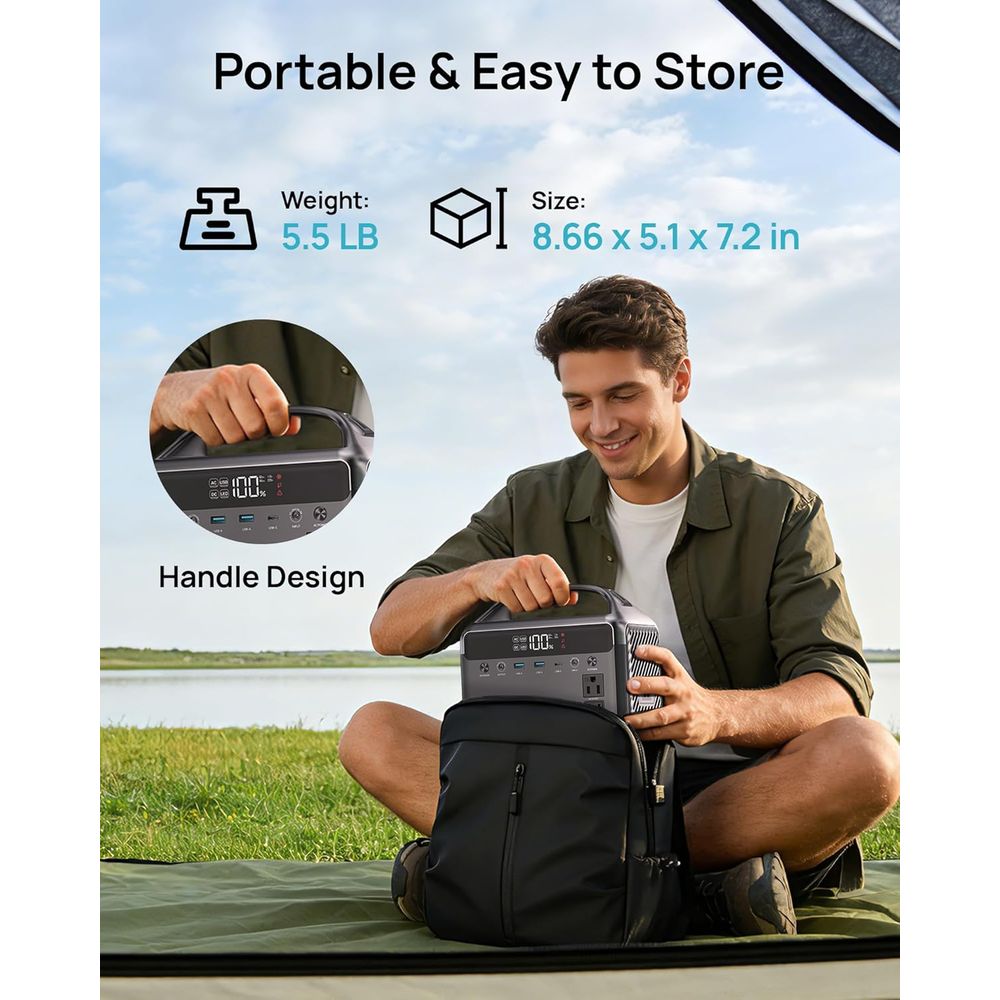 Compact 300W Portable Power St - Outdoor Adventure Outlet 评论和价格