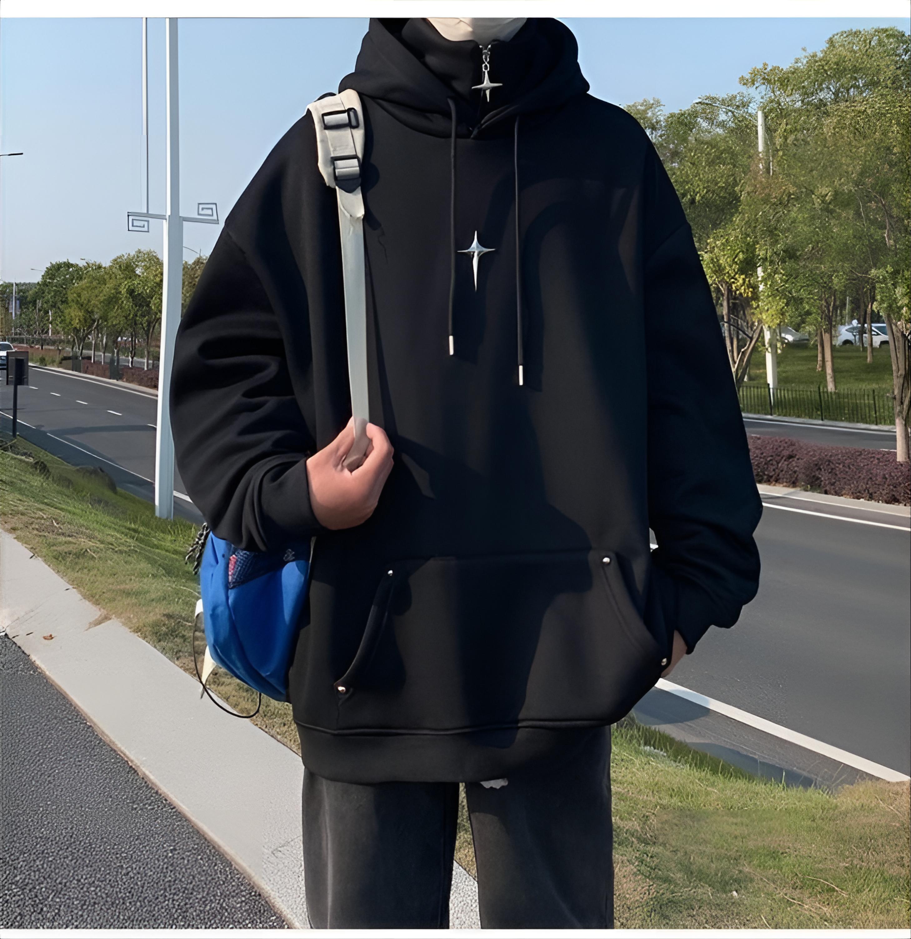 Mens With Hat Hoodies Quarter  - Outdoor Adventure Windbreaker 评论和价格