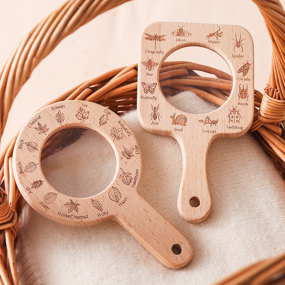 Wooden Magnifying Glass Outdoo - Outdoor Adventure Education 评论和价格