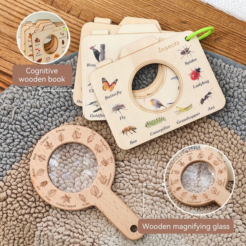 Wooden Magnifying Glass Outdoo - Outdoor Adventure Education 评论和价格