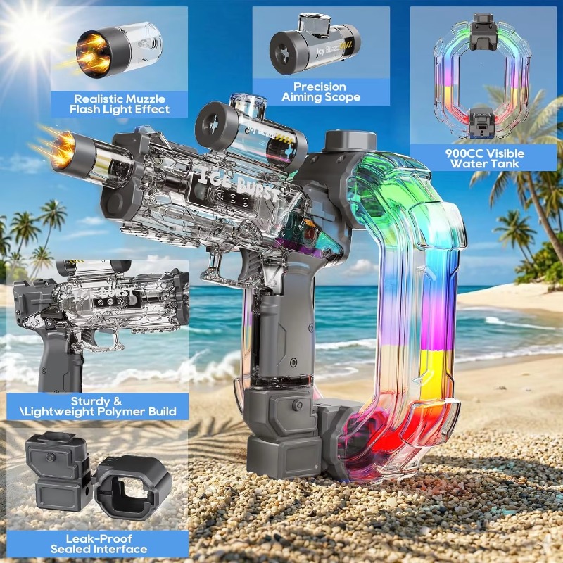 LED Ring-shaped Electric Water - Outdoor Adventure Games 评论和价格