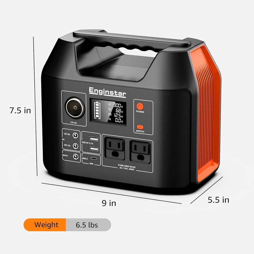300W 296Wh Portable Power Stat - Outdoor Adventure Outlet 评论和价格