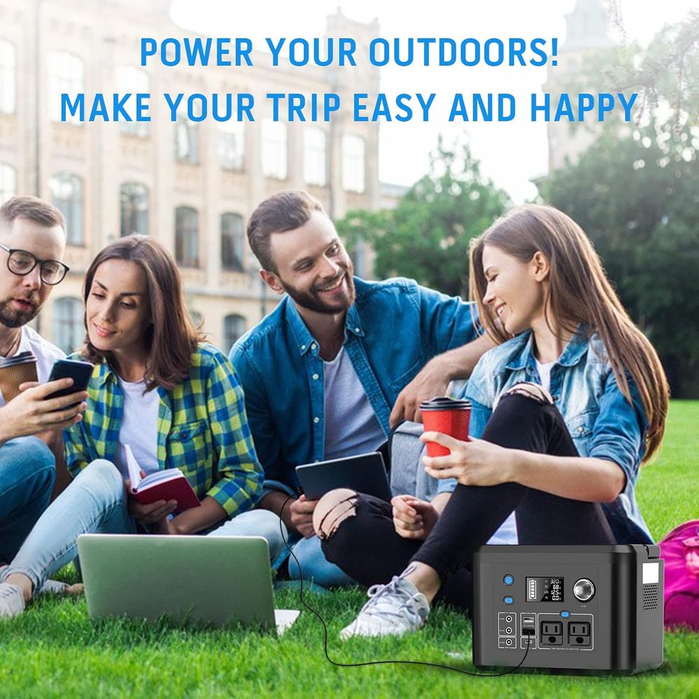 Portable 350W Generator with 6 - Outdoor Adventure Outlet 评论和价格