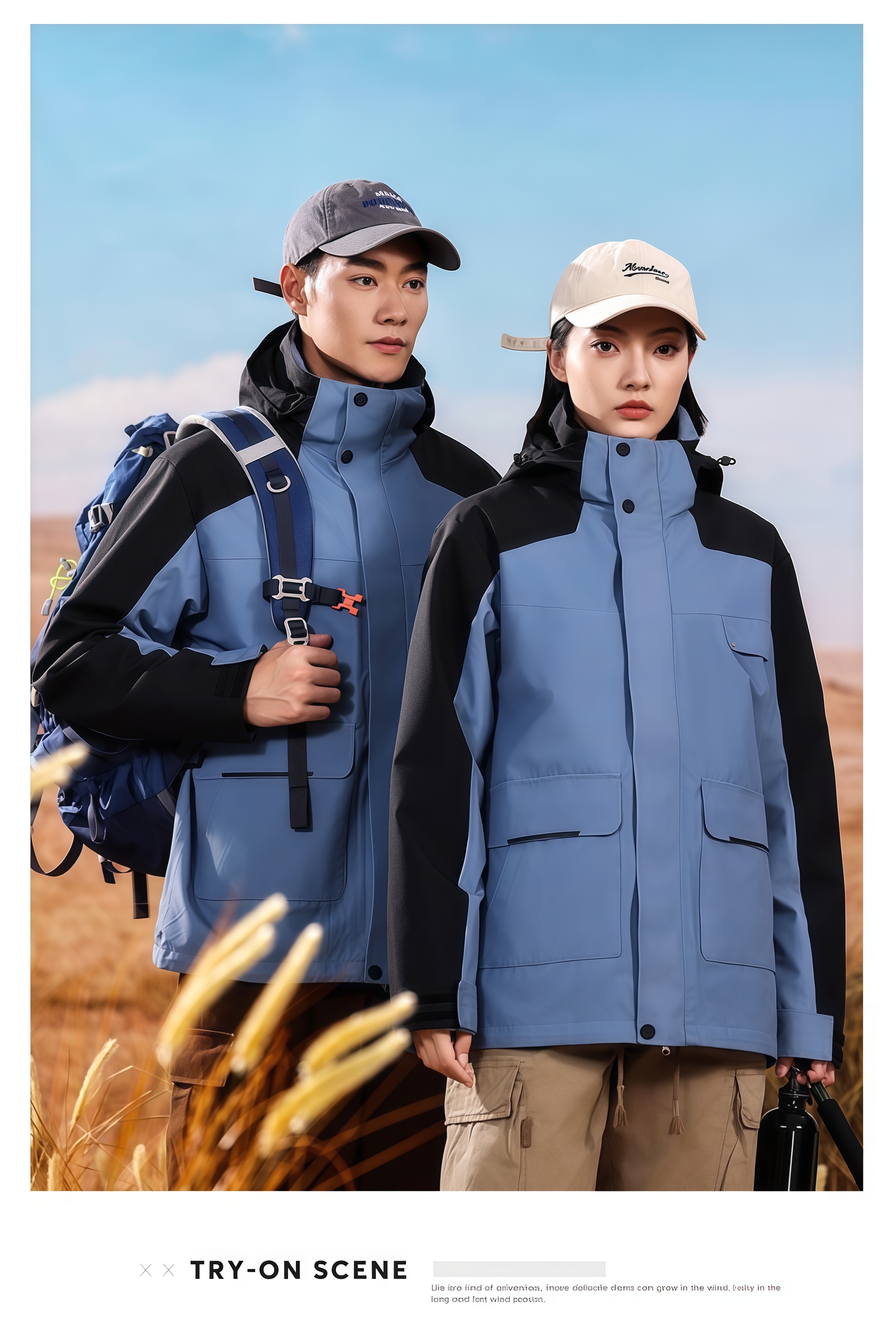 Detachable Polar Fleece Inner  - Outdoor Adventure Windbreaker 评论和价格