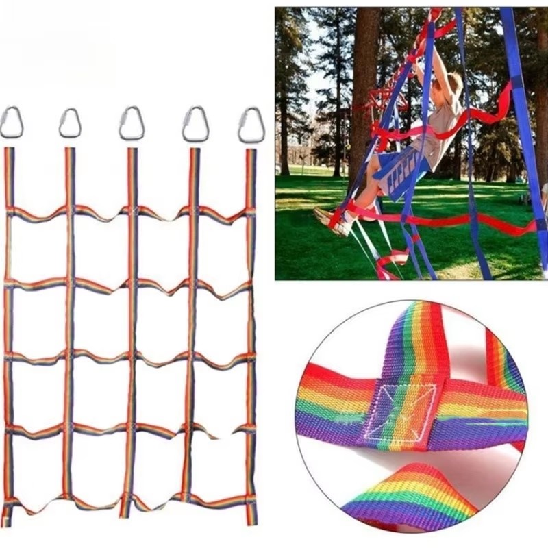 Outdoor Colored Ribbon Climbin - Outdoor Adventure For Kids 评论和价格