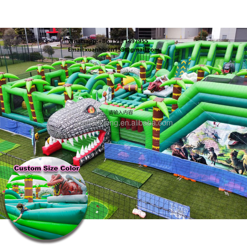 Adventure Inflatable Park Larg - Outdoor Adventure For Kids 评论和价格