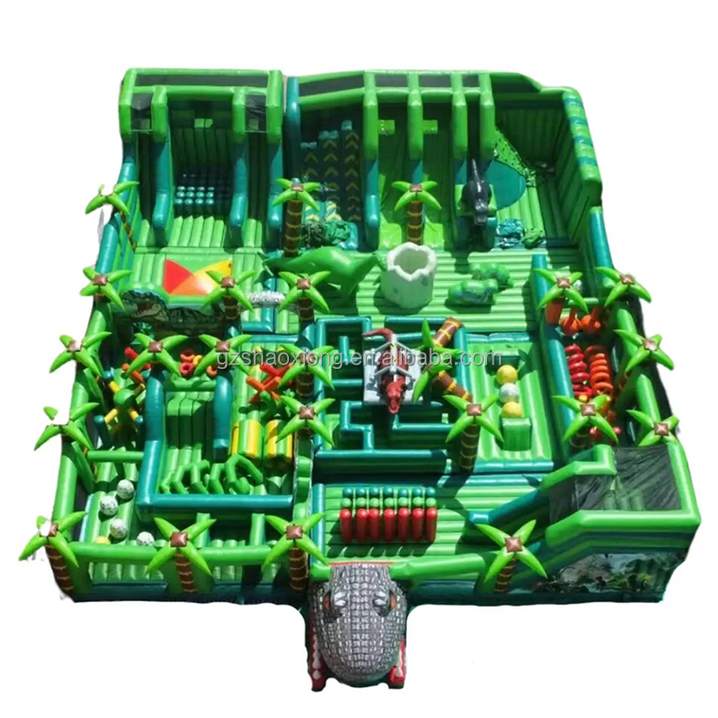 Adventure Inflatable Park Larg - Outdoor Adventure For Kids 评论和价格