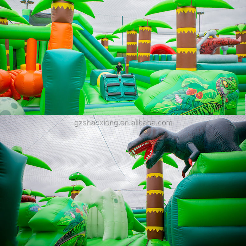 Adventure Inflatable Park Larg - Outdoor Adventure For Kids 评论和价格