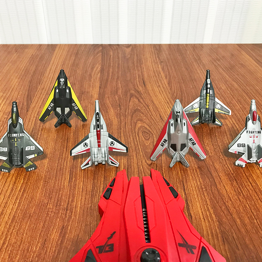6pcs Fighter Plane Red Launche - Outdoor Adventure Games 评论和价格