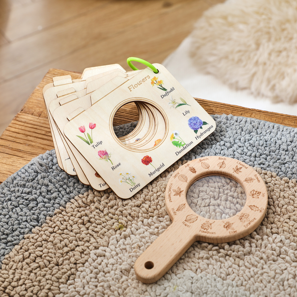 Wooden Montessori Toy Magnifyi - Outdoor Adventure Games 评论和价格