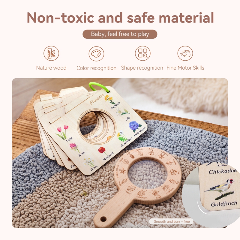 Wooden Montessori Toy Magnifyi - Outdoor Adventure Games 评论和价格